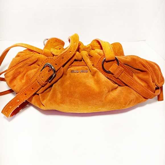 Miu Miu Handbags - mui mui Suede handbag